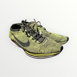 Nike Flyknit Racer – Volt/Black – Men’s US 7.5 / Women’s 9